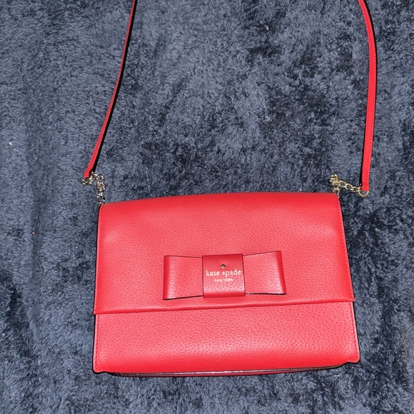 Kate Spade Red Bow Bag - Picture 1 of 4